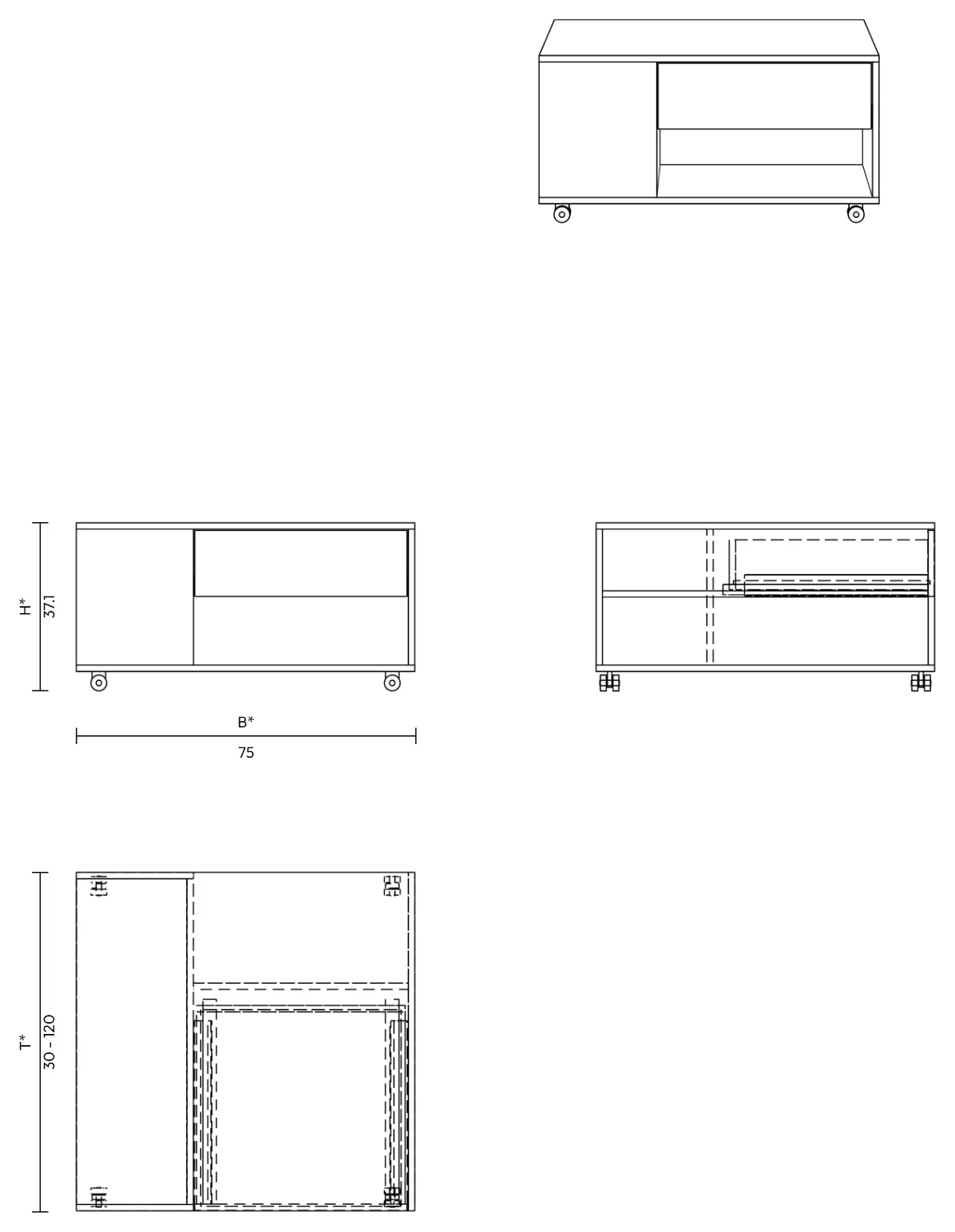 diagram 3, technische Zeichnung