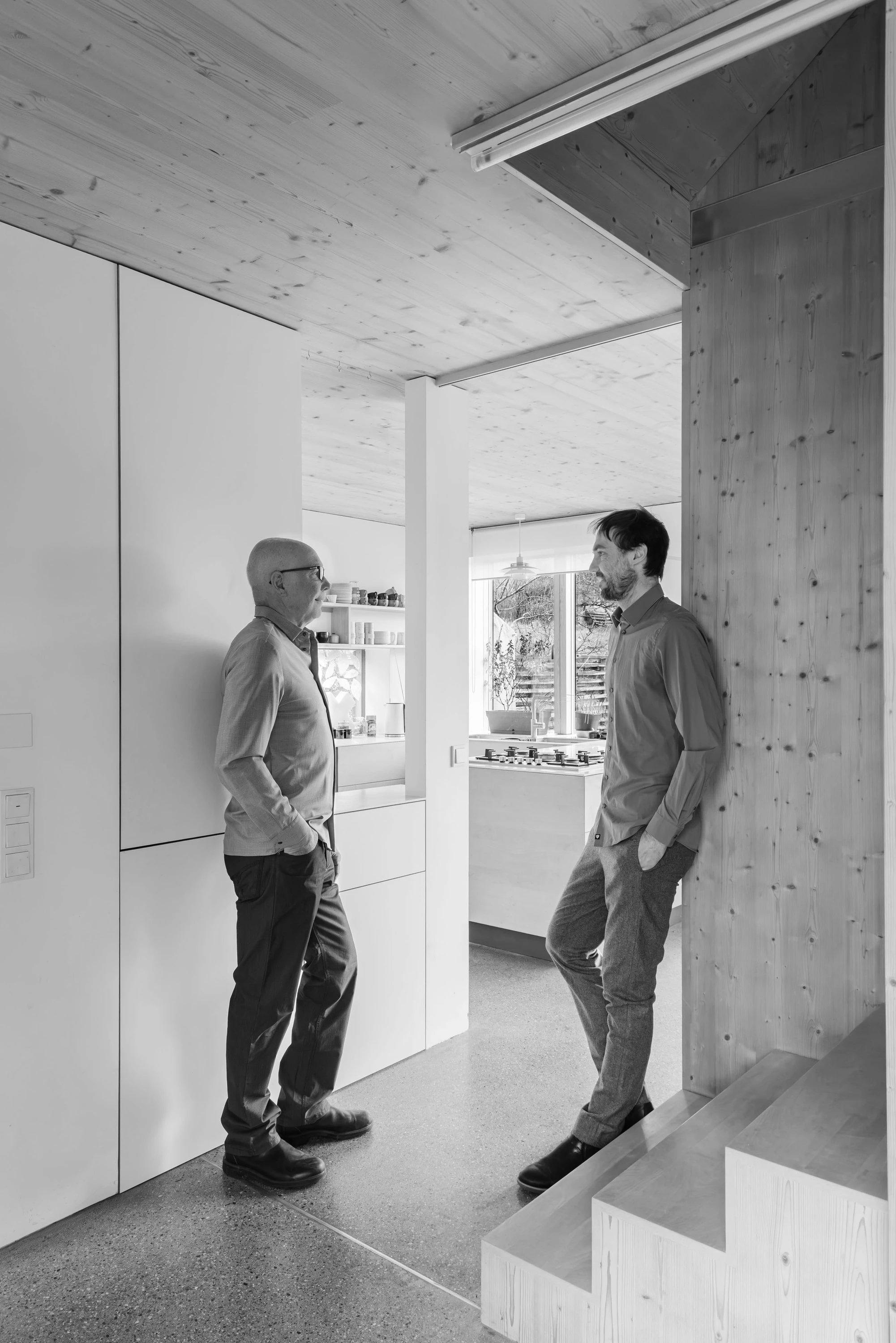 hubert und matthias sanktjohanser im gespräch